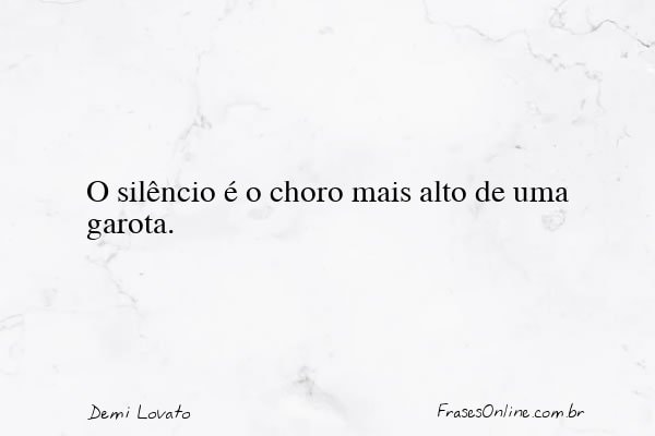Frase de Demi Lovato