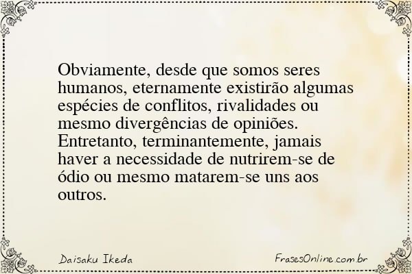 Frase de Daisaku Ikeda
