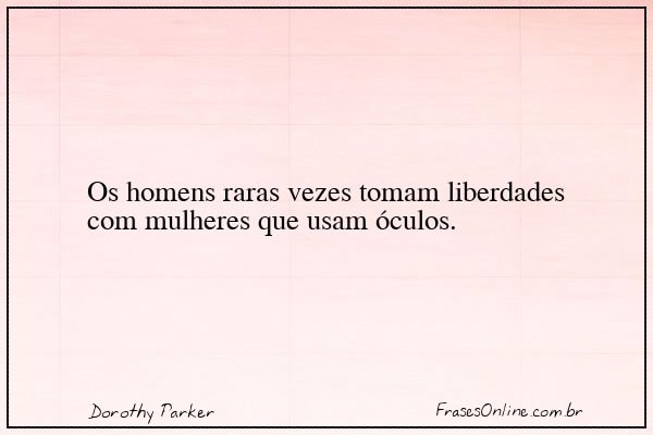Frase de Dorothy Parker