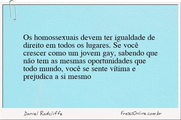 Frase de Daniel Radcliffe