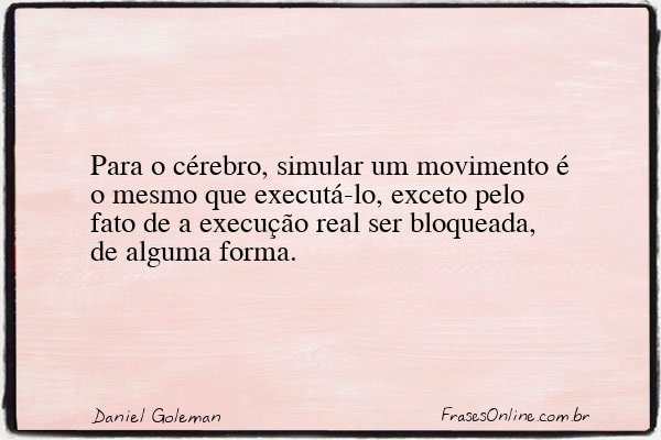 Frase de Daniel Goleman