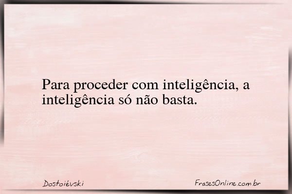 Frase de Dostoiévski