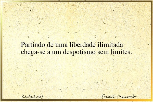 Frase de Dostoiévski