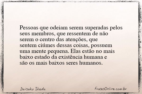Frase de Daisaku Ikeda