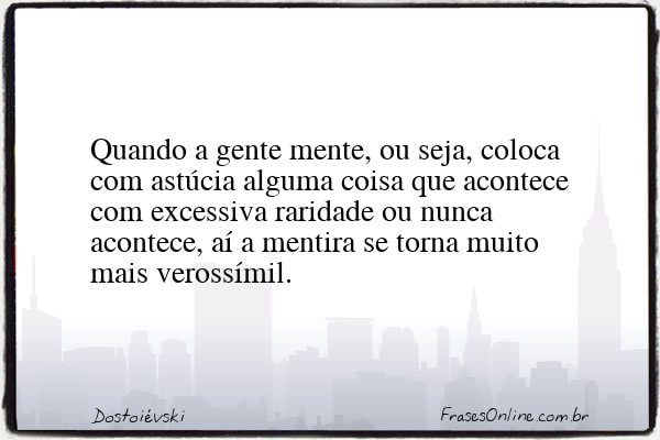 Frase de Dostoiévski