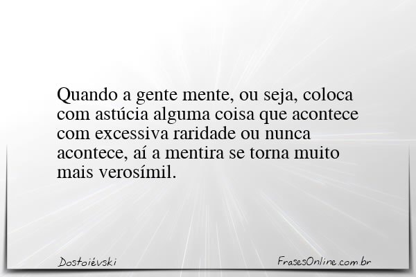 Frase de Dostoiévski