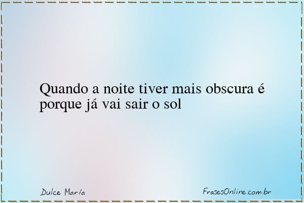 Frase de Dulce María