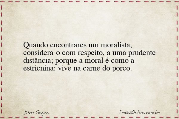 Frase de Dino Segre