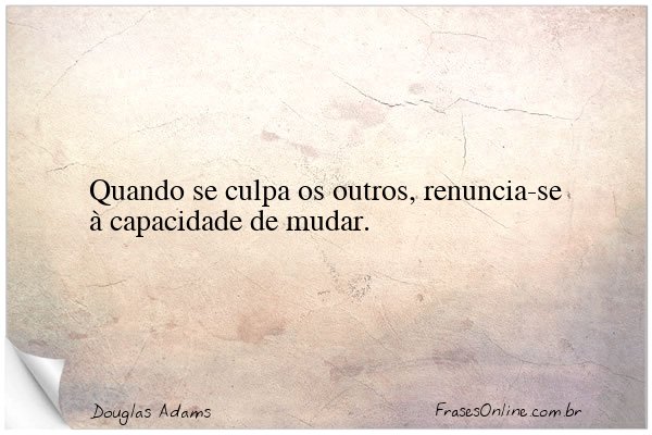 Frase de Douglas Adams