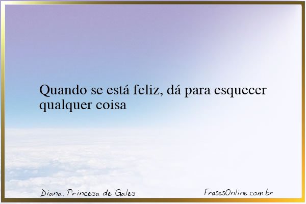 Frase de Diana, Princesa de Gales