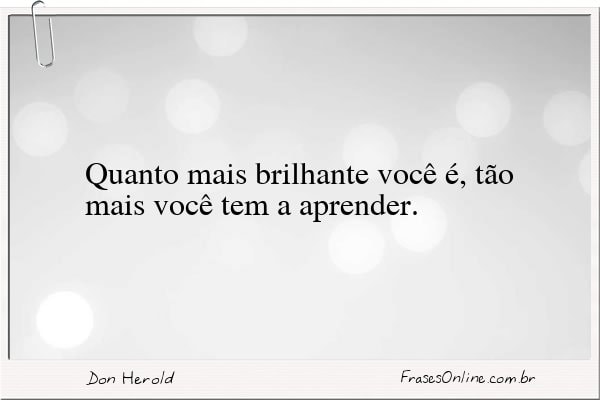 Frase de Don Herold