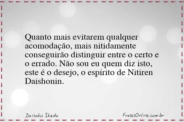Frase de Daisaku Ikeda