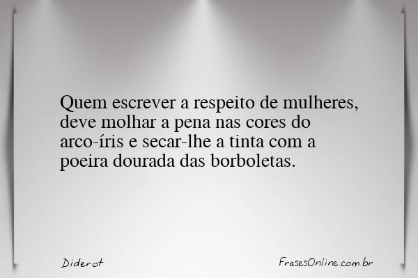 Frase de Diderot