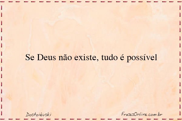 Frase de Dostoiévski