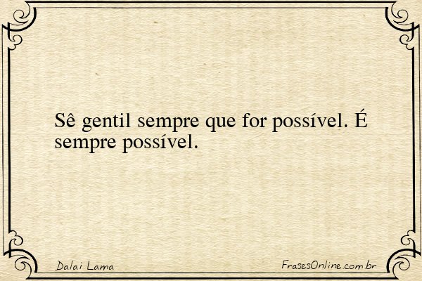 Frase de Dalai Lama