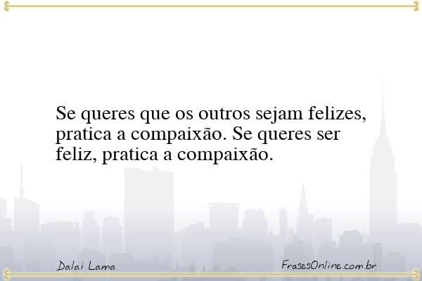 Frase de Dalai Lama