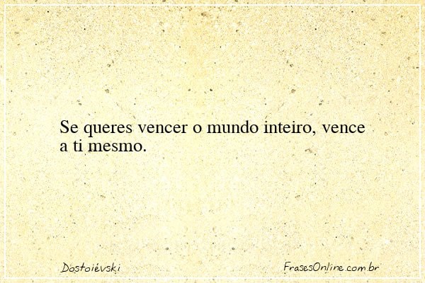 Frase de Dostoiévski