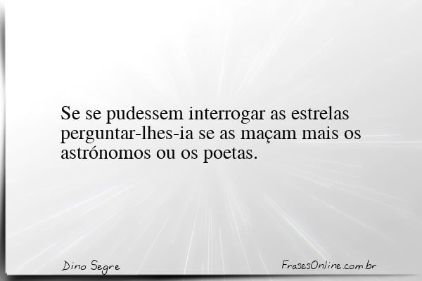 Frase de Dino Segre