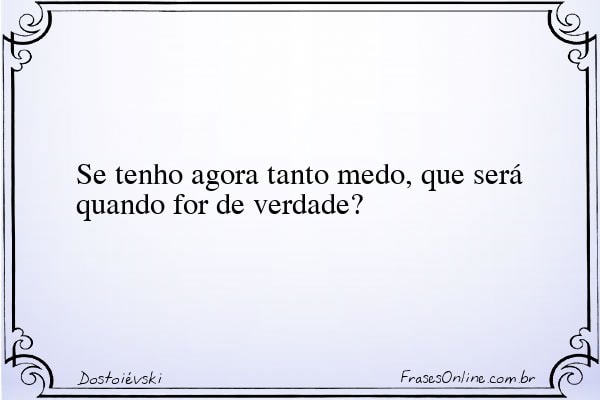 Frase de Dostoiévski