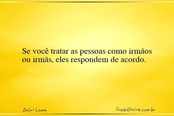 Frase de Dalai Lama