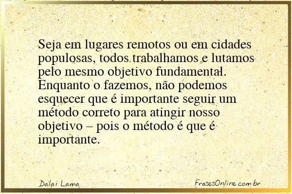 Frase de Dalai Lama