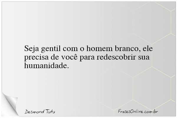 Frase de Desmond Tutu