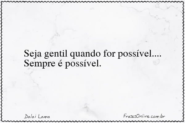 Frase de Dalai Lama
