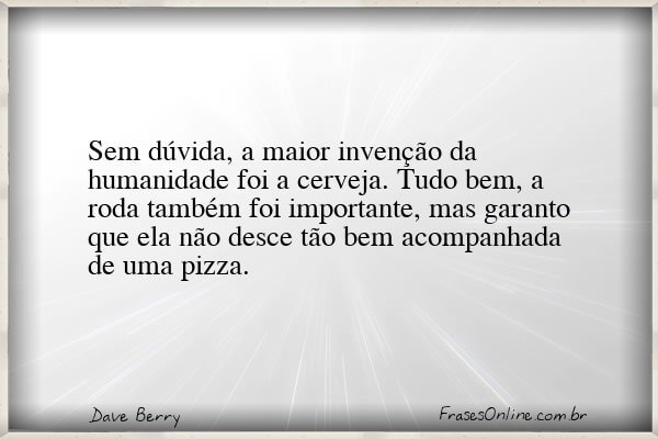 Frase de Dave Berry