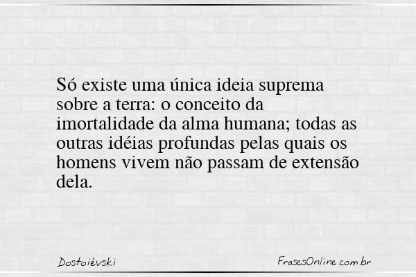 Frase de Dostoiévski