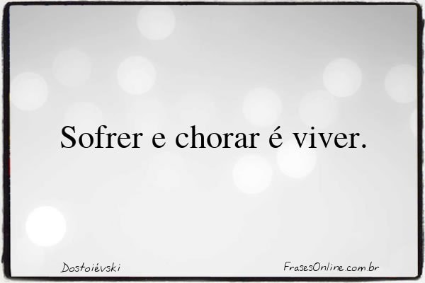 Frase de Dostoiévski