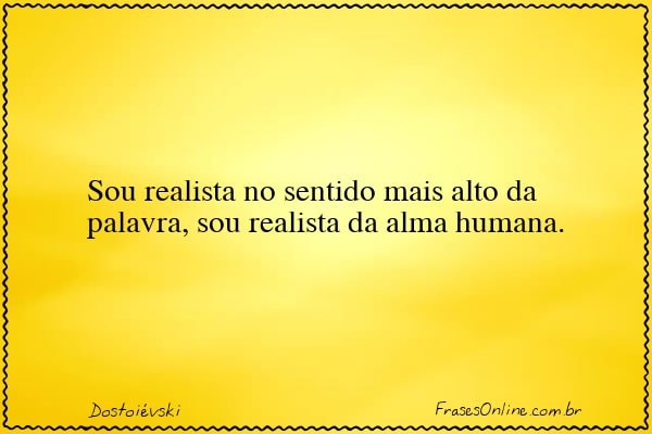 Frase de Dostoiévski