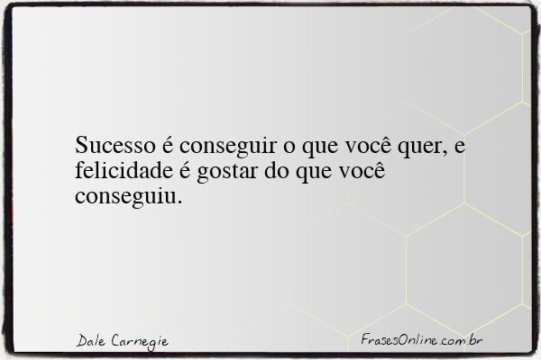 Frase de Dale Carnegie