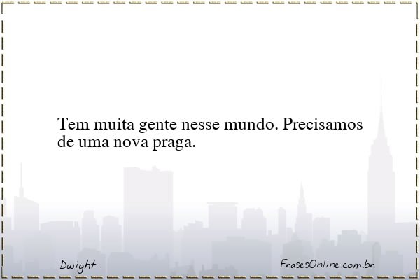 Frase de Dwight