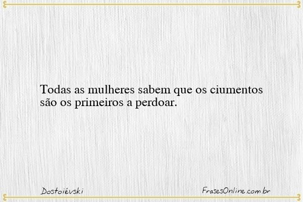 Frase de Dostoiévski