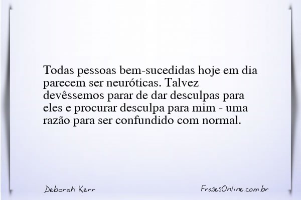 Frase de Deborah Kerr