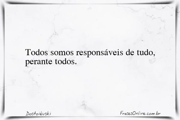 Frase de Dostoiévski
