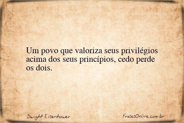 Frase de Dwight Eisenhower