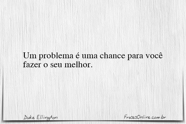 Frase de Duke Ellington