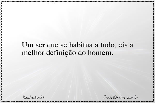 Frase de Dostoiévski
