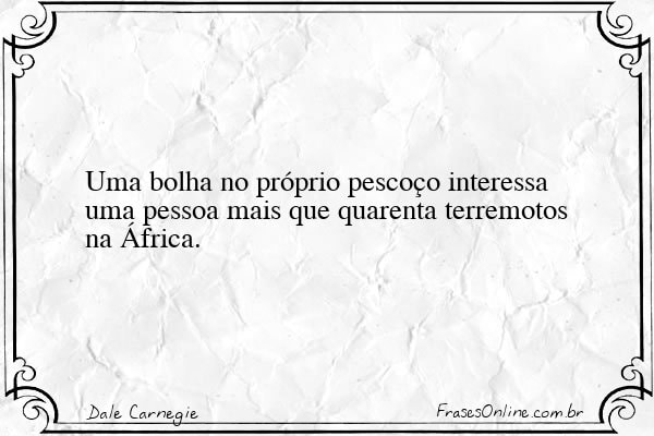 Frase de Dale Carnegie