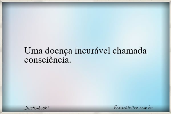 Frase de Dostoiévski
