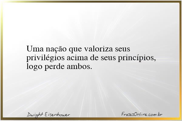 Frase de Dwight Eisenhower