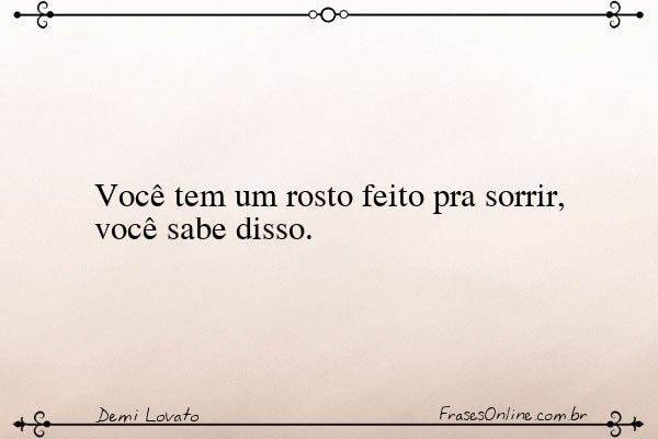 Frase de Demi Lovato