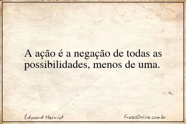 Frase de Édouard Herriot