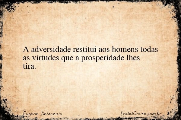 Frase de Eugène Delacroix