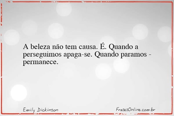 Frase de Emily Dickinson