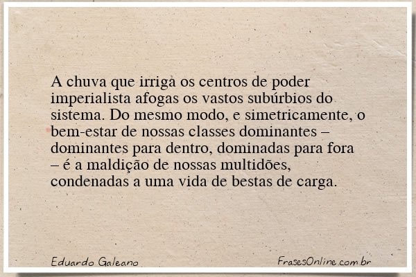 Frase de Eduardo Galeano