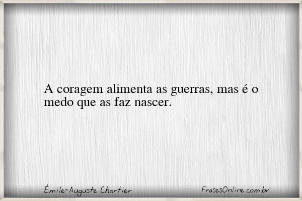 Frase de Émile-Auguste Chartier
