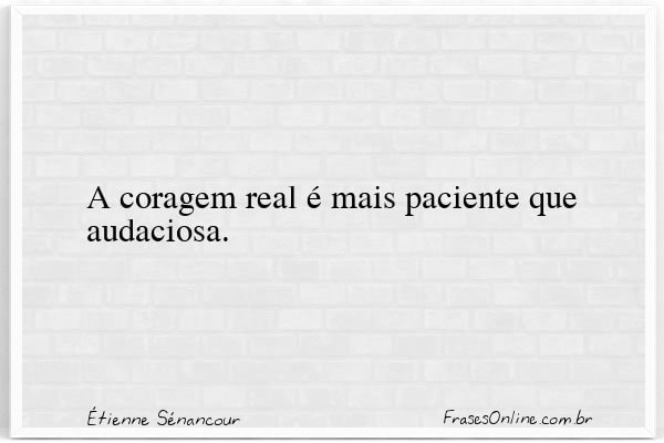 Frase de Étienne Sénancour