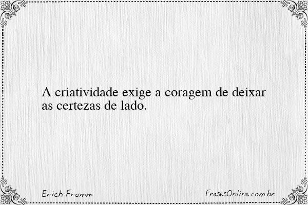 Frase de Erich Fromm